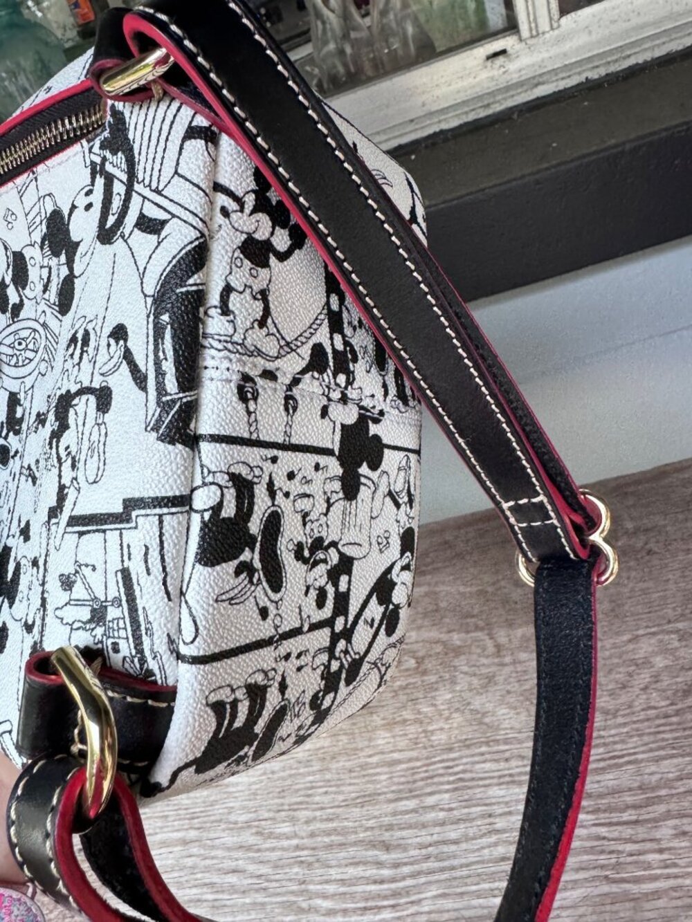 Dooney Bourke Backpack Women Mini Disney Mickey Mouse Steamboat Willie Bag - Picture 5 of 11